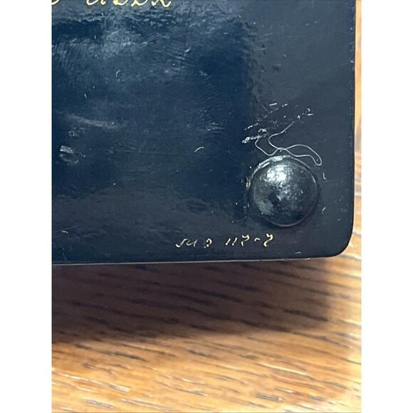 Vtg 1973 USSR Hand Painted Snegurochka  Snow Maiden Winter Lacquer Box Signed - Picture 10 of 11